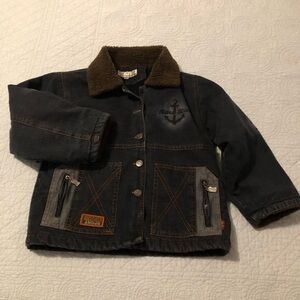 Denim barn chore jacket. Boys small.